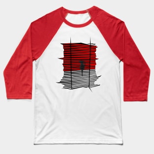 Samurai Cat Baseball T-Shirt